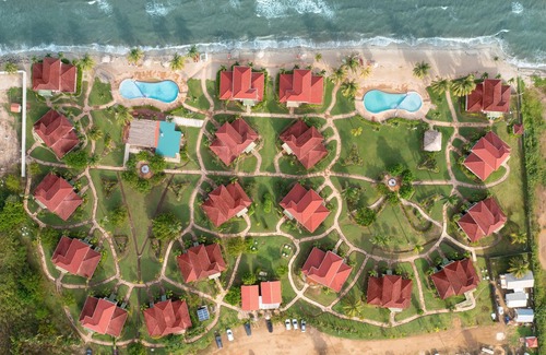 Hopkins Resort | Caribbean-Style Beach House w/ Kitchen, Private Balconies, & Ocean Views