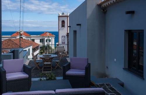 Ponta Delgada Haus | Casa Abreu mit fantastischem Blick über das blaue Meer!