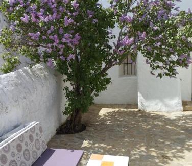 Canete la Real Haus | Casa Béjar, Tranquila casa con chimenea, patios, junto a la piscina