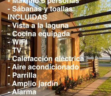 Chascomus Haus | Casa Chalet "La Roja" -vista a la laguna!-