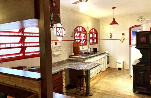 Guaeca Haus | Casa com muito lazer a 100m da Praia de Guaecá/SP