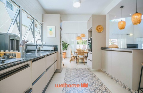 Pereque Haus | Casa com piscina a 5 minutos da praia no Guaruja