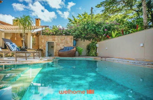 Pereque Haus | Casa com piscina a 5 minutos da praia no Guaruja