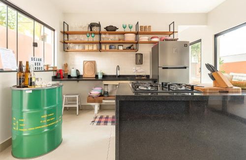 Jardins Haus | Casa com piscina, vista das montanhas, terraço, quintal