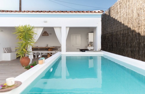 Alcacovas Haus | Casa da Avó Pam in Alentejo - Landhaus, 5 Schlafzimmer, 9 Personen
