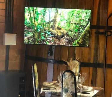 Bento Goncalves Skihütte | Casa di Pipa com ofurô