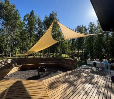 Puerto Octay Haus | Casa en el bosque-tinaja