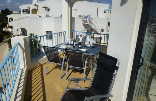 Carvoeiro Wohnung | Casa Eva Sol Vista - stunning sea, beach & village view 2 bed/ 2 bath apartment