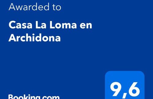 Archidona Haus | Casa La Loma en Archidona