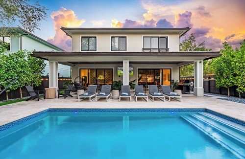 Tarpon River Haus | Heated Pool, Arcades, Golf - 5 Minutes to Las Olas