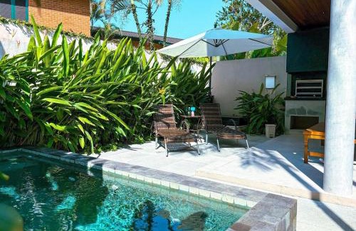 Juquehy Wohnung | Casa Rubi C/jacuzzi E Quiosque privativo na praia