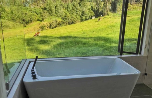 Boyaca Hütte | Casa Rural La Lomita - Private jacuzzi and nature