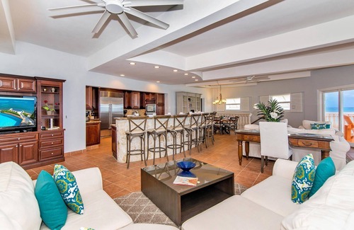 Gun Bay Haus | Cayman Castle: Gated Family Estate w/Infinity Pool, Private Beach, Free Kayaks