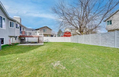 Centerville Haus | Centerville Family Home with Yard Less Than 6 Mi to Lagoon!