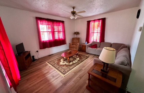 Omer Skihütte | Centrally Located Getaway in MI’s Smallest City! Tubing, fishing, so much more!