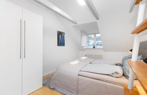 Midtbyen Wohnung | Centralt Byliv - 2 Soveværelser med plads til 6