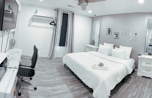 Dover Haus | Centric & spacious home with ample parking and king beds in all rooms.