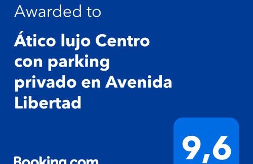 Distrito Noroeste Wohnung | Centro Excelente situación Ático lujo con parking gratuito