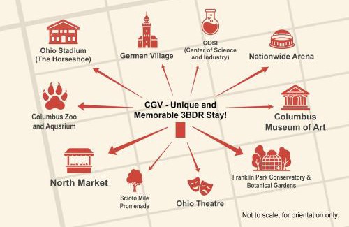 Merion Village Haus | CGV - Unique and Memorable 3BDR Stay