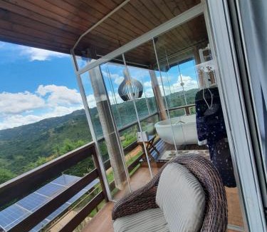 Campos do Jordao Haus | Chalé 3 com Hidro Acima das Nuvens