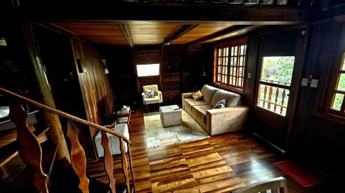 Recanto Araucaria Haus | Chalé Aconchego na Natureza- rústico, confortável e bem localizado