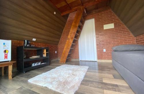 Juquia Skihütte | Chalé com banheira, em sítio dentro da mata atlântica