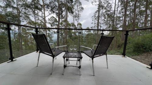 Campos do Jordao Skihütte | Chalé Manacá com vista e pôr do sol