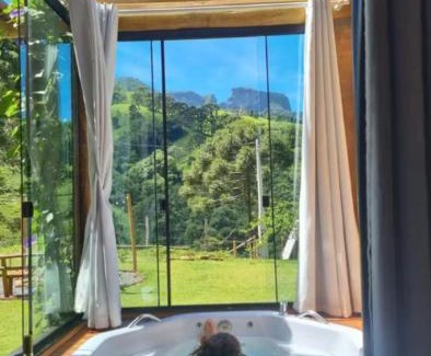 Sao Bento do Sapucai Kabine | Chalé Petra - Recanto da Pedra