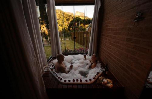 Sao Bento do Sapucai Kabine | Chalé Petra - Recanto da Pedra