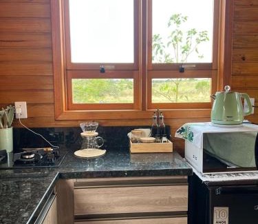 Osorio Haus | Chalé Tiny house com banheira e lareira