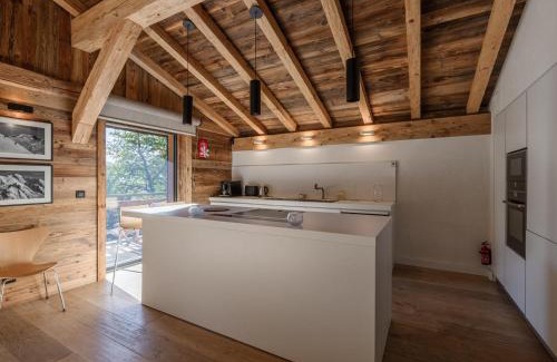 Chamonix-Mont-Blanc Skihütte | Chalet à Chamonix avec Sauna et Jacuzzi - FR-1-343-253