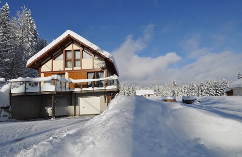 Premanon Skihütte | Chalet 3 * 10 Pers. Nahe an der Piste