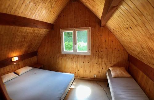 Angles Skihütte | Chalet dans le parc d'un manoir du XIXème