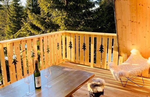 Premanon Skihütte | Chalet Insolite, Cocooning, Poêle à Bois et ski