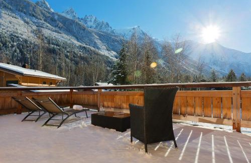 Les Praz-de-Chamonix Skihütte | Chalet Isabelle Mountain lodge 5 star 5 bedroom en suite sauna jacuzzi
