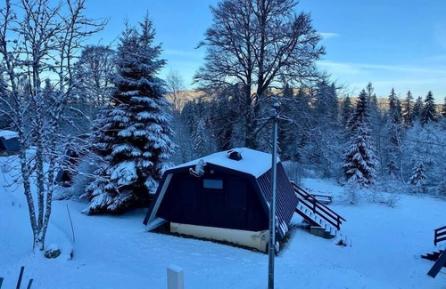 Premanon Skihütte | Chalet Rustique sur les Pistes