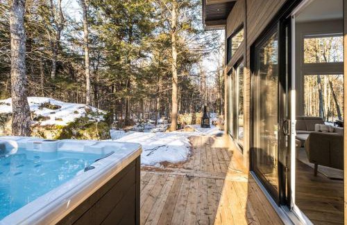 Lac Superieur Village Skihütte | Chalet TERRE en harmonie avec la nature, Tremblant