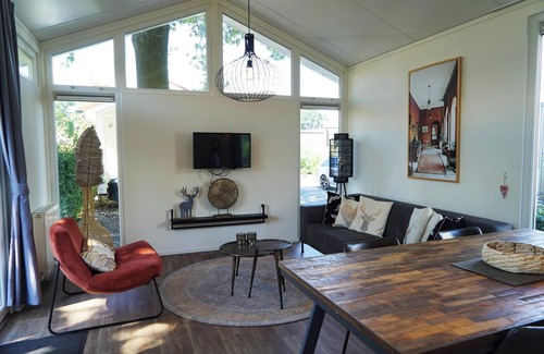 Hulshorst Haus | Chalet mit 2 Schlafzimmern und einer Terrasse
