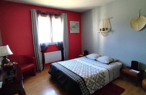 Genissieux Haus | Chambre Génissieux, vue sur Vercors