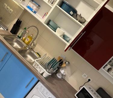 Champs-sur-Marne Haus | Chambre meublée cuisine à 20 minutes de Disneyland
