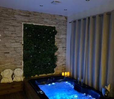 Messy Haus | Chambre romantique avec Jacuzzi privée