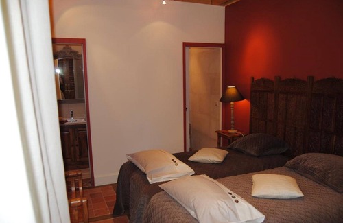 Tendu Bed & Breakfast | chambre Muguet-Zweibettzimmer-Ensuite Bad-Superior-Parkblick