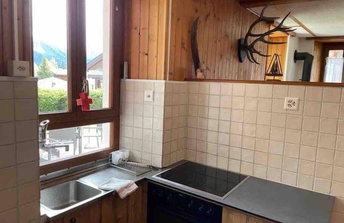 Champex-Lac Wohnung | Charmant 2,5 pièces avec jardin à 2 pas du lac