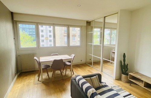 Quartier de la Maison-Blanche Wohnung | Charmant 2 Pièces, 38m2, au Coeur de la Butte aux Cailles, Entièrement Équipé