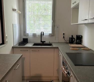 La Celle-sous-Gouzon Wohnung | Charmant 2P Cosy Bord de Seine avec terrasse
