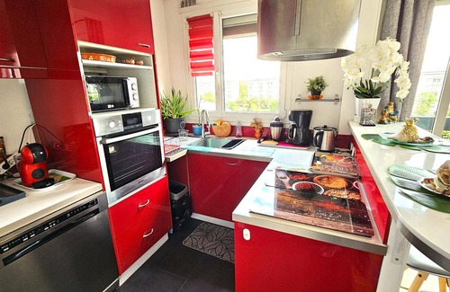 Champigny-sur-Marne Wohnung | Charmant Appartement 2 Chambres Avec Balcon Proche de Paris & Disneyland