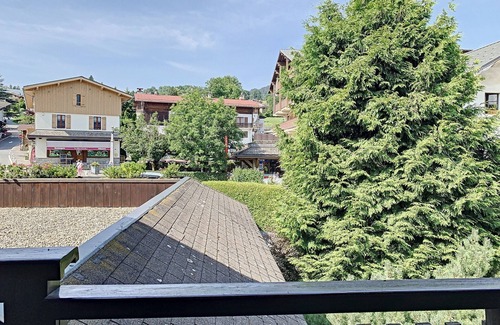 Combloux Wohnung | Charmante 2-Zimmer-Wohnung im Herzen von Combloux mit Balkon und Tiefgarage