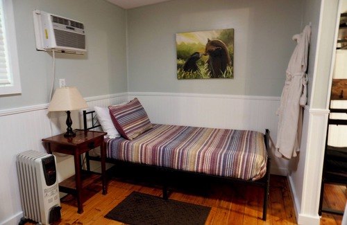 Ellijay Kabine | Charming 2-bedroom POND NOOK cabin at Mulberry Gap with AC, WiFi, & Kitchenette!