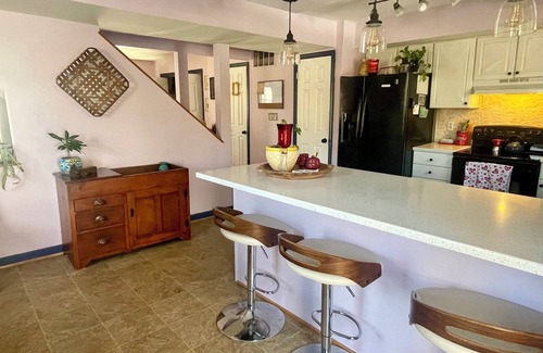 Fry's Spring Haus | Charming 3-bedroom townhome with WiFi, back deck and fire pit. Minutes from UVA
