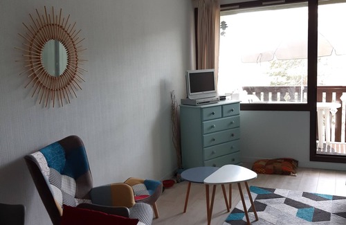 Greolieres les Neiges Wohnung | charming studio with mountain view